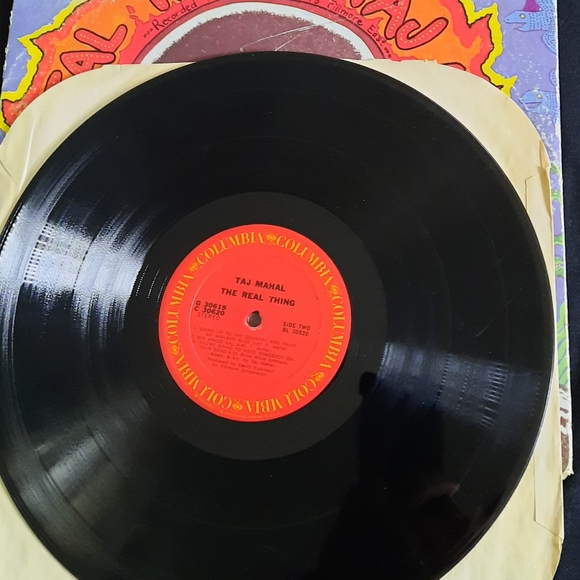 Taj Mahal- The Real Thing, Vinyl LP 1971 - Picture 8 of 9